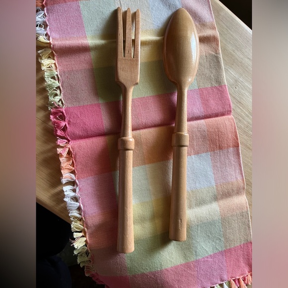 Vintage MCM wooden utensils - Picture 2 of 6